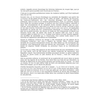 La vie de Napoléon