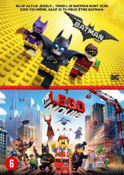The Lego Batman Movie + The Lego Movie DVD