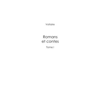 Romans et Contes