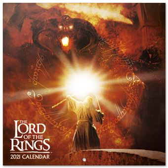 Calendrier 2021 30x30 The Lord Of The Rings