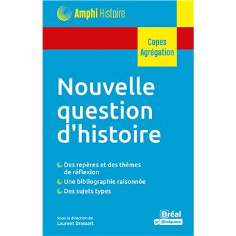 Nouvelle question d'histoire