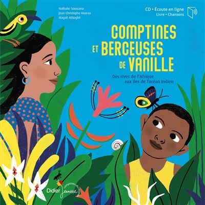 Comptines et Berceuses de vanille - Magali Attiogbé - Livre CD