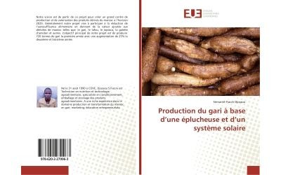 Production du gari à base d'une éplucheuse et d'un système solaire
