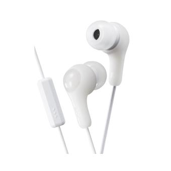 Ecouteurs intra-auriculaires JVC Gumy Plus avec télécommande et microphone  Blanc - Ecouteurs - Achat & prix