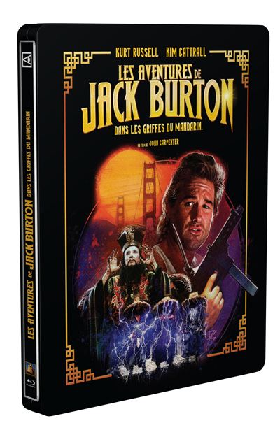 Les aventures de Jack Burton dans les griffes du mandarin Edition Limitée Collector Steelbook Blu-ray