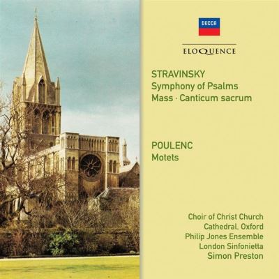 Symphony of psalms/mass/4 motets pour un temps de penitence