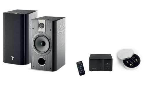Pack My Focal System Chorus 706 Luidsprekers + MyAMP Micromega Versterker Zwart