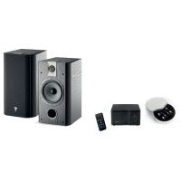 Pack d’enceintes Focal My Focal System Chorus 706 + Amplificateur MyAMP Microméga Noir