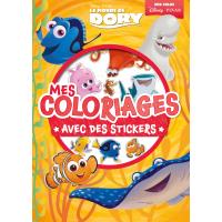 Dory et Nemo, Le Monde de Dory, MES COLORIAGES AVEC STICKERS