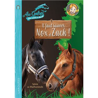 Roman AU GALOP, une année à cheval - Il faut sauver Nox et Zach