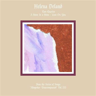 From the series of songs altogether unaccompanied vol 3