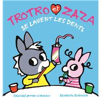 Trotro et zaza se lavent les dents
