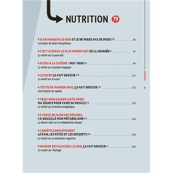 Muscu : Actions et Vérités - Entraînements, nutrition, mindset : à vous de jouer !