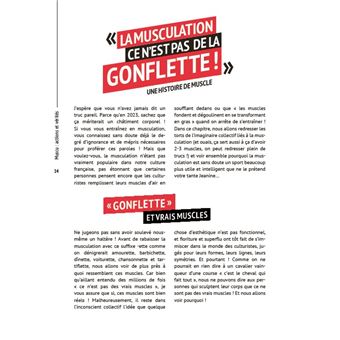 Muscu : Actions et Vérités - Entraînements, nutrition, mindset : à vous de jouer !