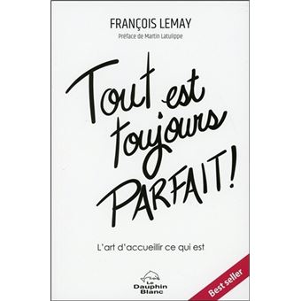 Tout Est Toujours Parfait L Art D Accueillir Ce Qui Est L Art D Accueillir Ce Qui Est Broche Francois Lemay Achat Livre Fnac