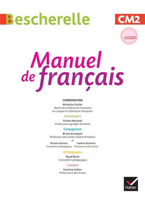 Bescherelle français CM2 (Grand format - Autre 2015), de