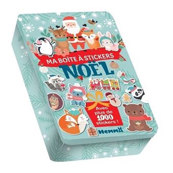 Ma boite à stickers - Noël - Avec plus de 1000 stikers !