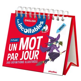 Les incollablesIncollables - Un mot par jour anglais 7-9 ans