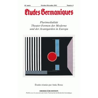 Études germaniques - N°4/2011