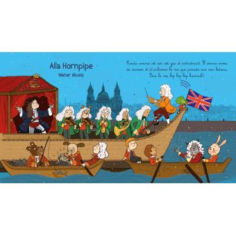 Mon petit Haendel - Livre sonore avec 6 puces - Dès 1 an