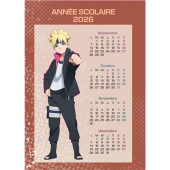 Boruto - Naruto Next Generations - Agenda Boruto 2026-2027