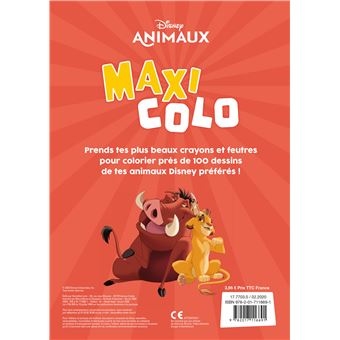 DISNEY ANIMAUX - Maxi Colo