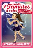 Jeu de 7 familles à créer - Stars (un peu) ratées - avec stickers