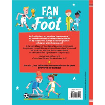 Tout sur le foot - livre documentaire dès 9 ans