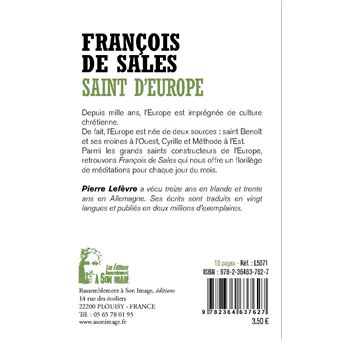 François de Sales - Saint d'Europe - L5071