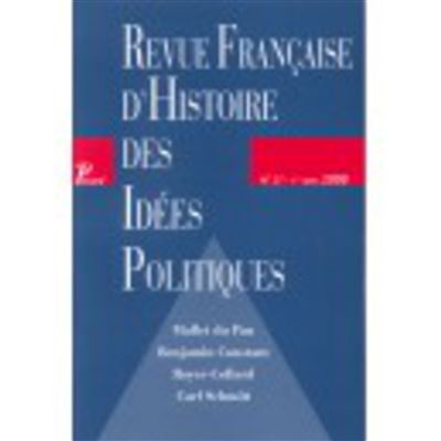 Revue française d'histoire des idées politiques