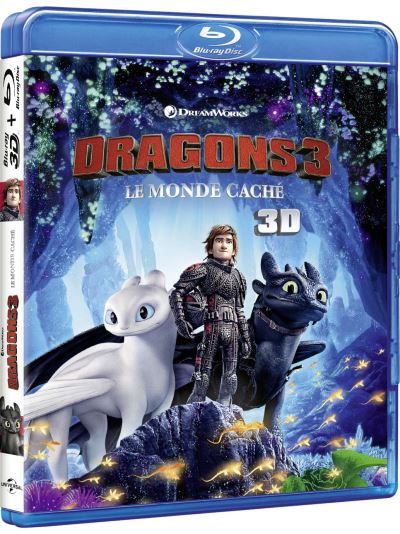 Dragons 3 : Le Monde Caché Blu-ray 3D