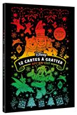 DISNEY - Les Ateliers - Bloc - 12 cartes à gratter arc-en-ciel - Noël
