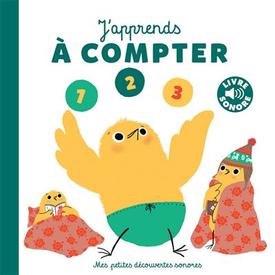 J'apprends à compter, Livre sonore