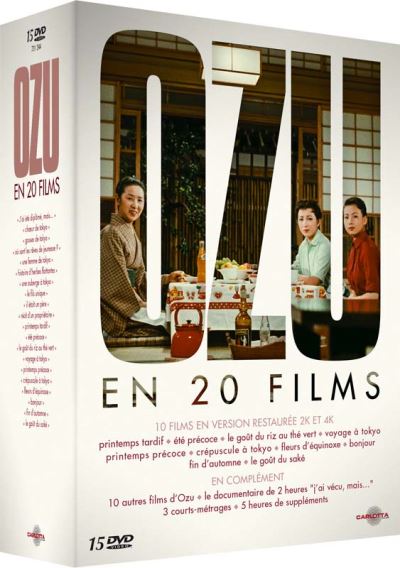 Coffret Ozu 20 Films DVD
