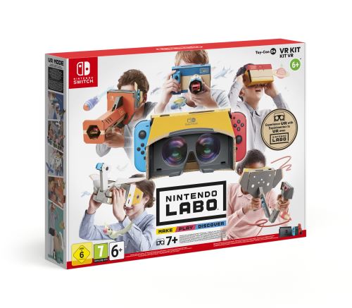 Toy Con 4 Kit VR Nintendo Labo pour Nintendo Switch Jeux video Achat prix fnac