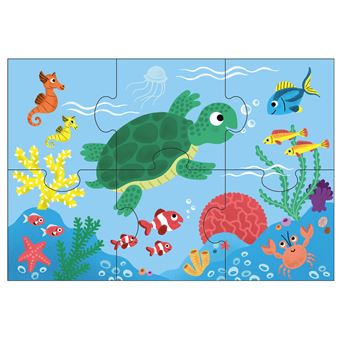 3 Premiers puzzles - Animaux autour du monde