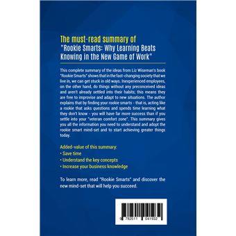 Summary: Rookie Smarts