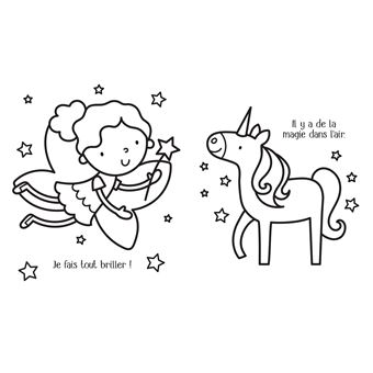 Mon grand livre de coloriage - Le monde féérique