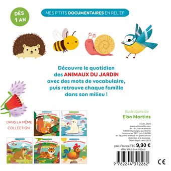 Les animaux du jardin