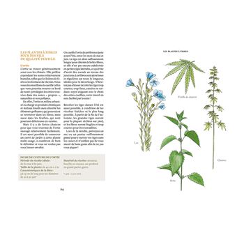 Filer les fibres naturelles - Chanvre, laine, ortie...