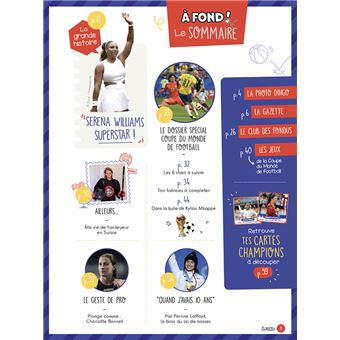 A fond ! Le mag des petits mordus de sport