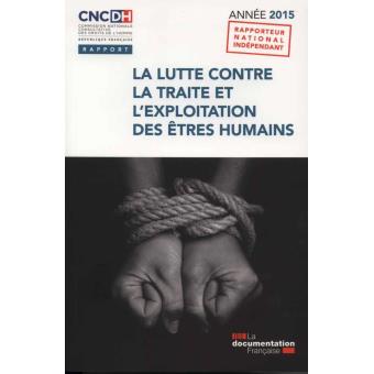 La lutte contre la traite et l'exploitation des etres humains-annee 2015