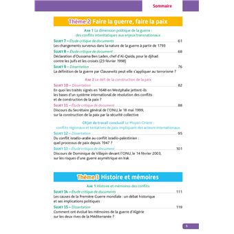 Annales Objectif BAC 2022 Spécialité Histoire-Géo