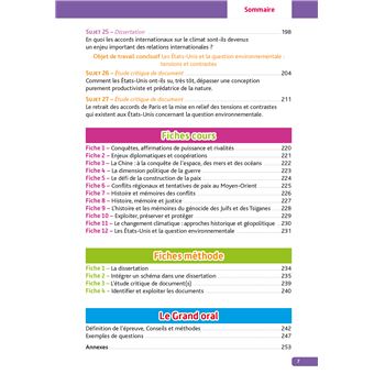 Annales Objectif BAC 2022 Spécialité Histoire-Géo