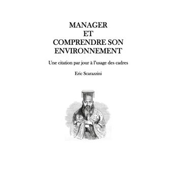 Manager et comprendre son environnement