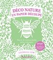 Déco nature en papier découpé