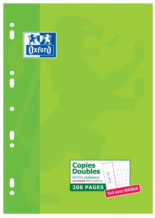 Etui copie Oxford 200 Pages Q5