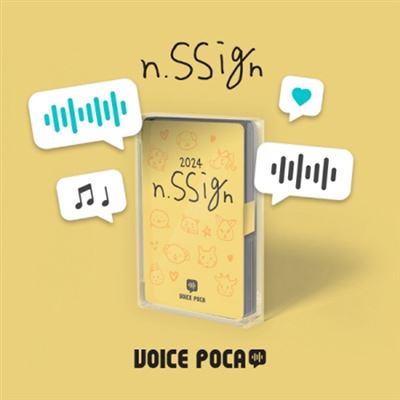 Voice Poca - 2024 Mini Calendar Version - N.SSign - CD Album - Achat ...