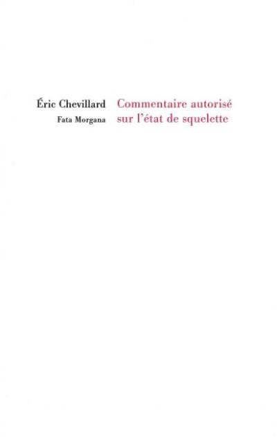 Commentaire autorisé sur l’état de squelette