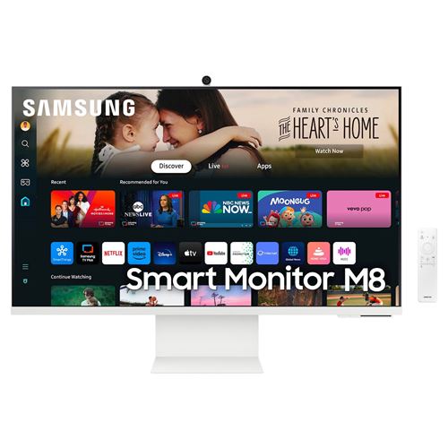 &Eacute;crans de bureau Samsung Smart Monitor M8 (M80C) 32 